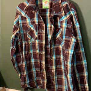 Hollister button down ( snap buttons)